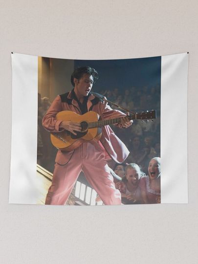 The King Of Rock Elvis Presley Tapestry, Elvis Presley Home Decor