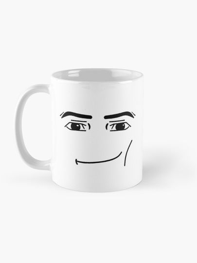 Roblox Man Face Coffee Mug