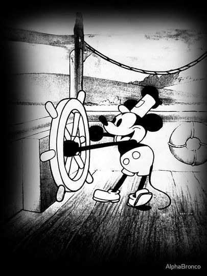  Steamboat Willie iPhone Case