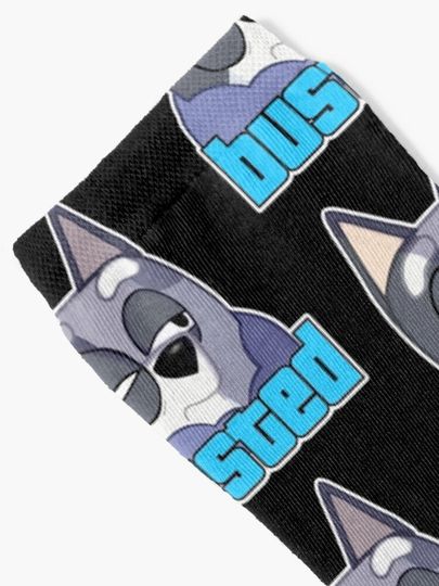 Busted Muffin BlueyDad Socks