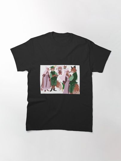 "Foxes in Love" Classic T-Shirt