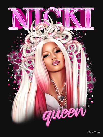 Nicki Minaj Queen of Rap Classic T-Shirt