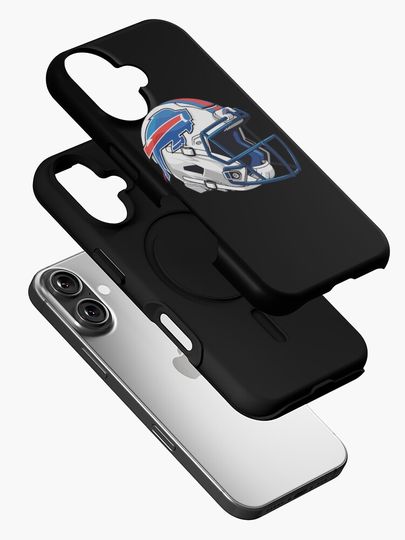 Buffalo Bills Helmet Art iPhone Case, Gift For Fan