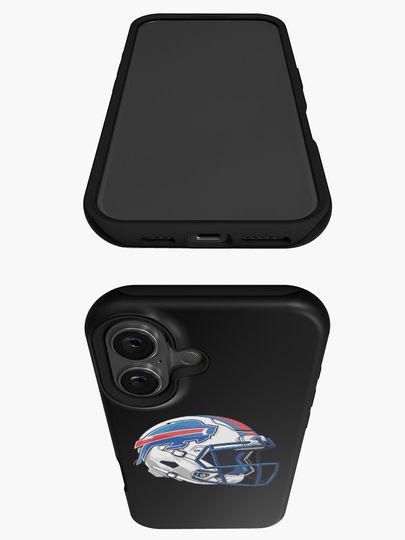 Buffalo Bills Helmet Art iPhone Case, Gift For Fan