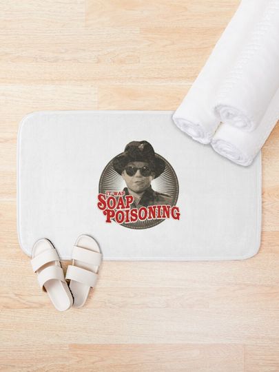 It Was SOAP POISONING Bath Mat