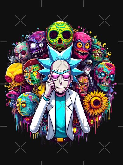 RİCK AND Rickandmorty Pullover Hoodie