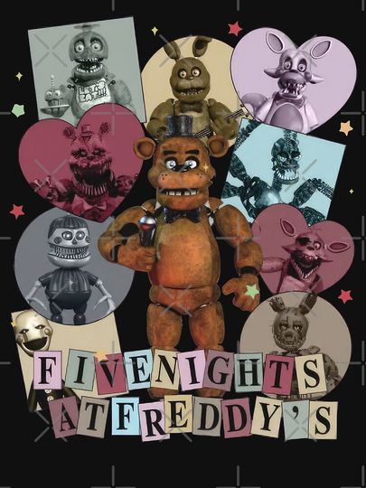 FNAF Five Nights at Freddy's Eras Tour Hoodie