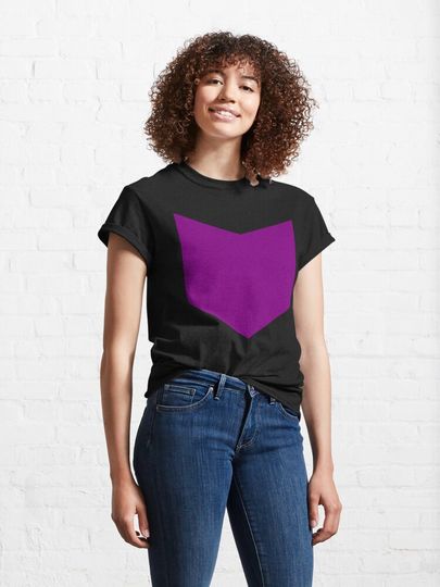 Avengers Hawkeye Purple Arrow Emblem Tshirt Classic T-Shirt