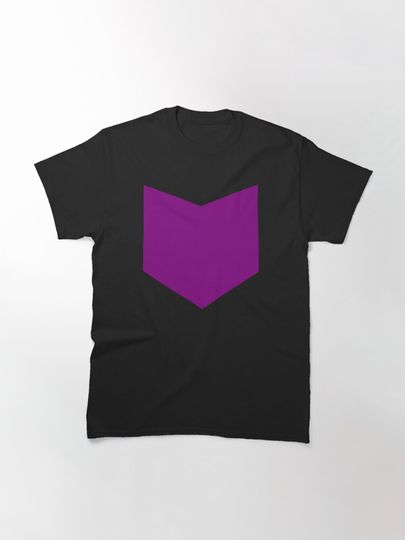 Avengers Hawkeye Purple Arrow Emblem Tshirt Classic T-Shirt