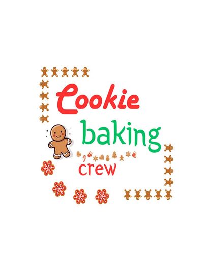 cookie baking crew iPhone Case