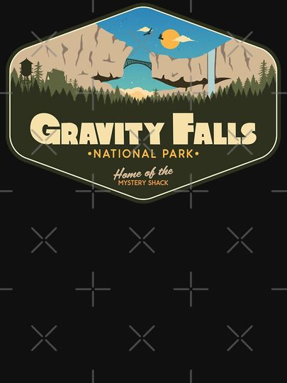 Gravity Falls National Park - Home of the Mystery Shack!  Active T-Shirt