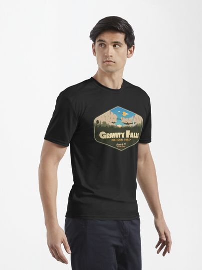 Gravity Falls National Park - Home of the Mystery Shack!  Active T-Shirt
