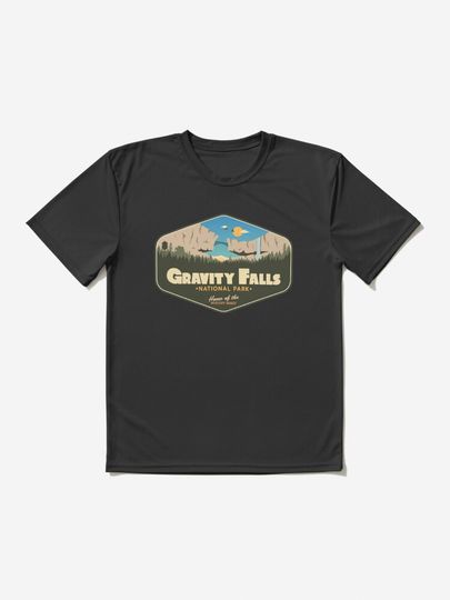 Gravity Falls National Park - Home of the Mystery Shack!  Active T-Shirt