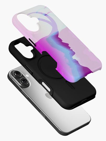 LOKI HORNS IN BIFROST iPhone Case