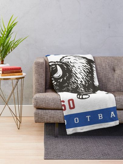Buffalo Bills Football Est 1960 Throw Blanket