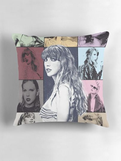 Taylor The Era's Tour Poster Art Work Pillow
