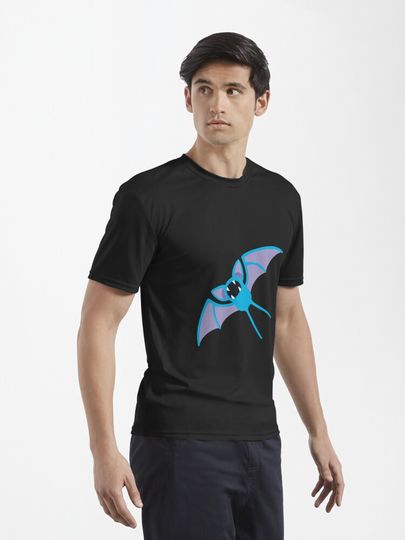 Bat Minimalist Active T-Shirt