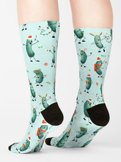 Holiday Pickle Party! Socks