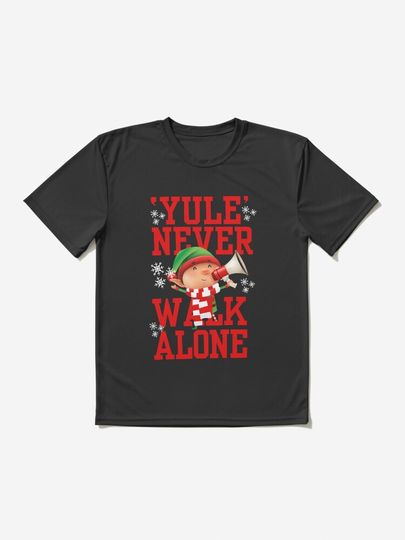 Liverpool christmas elf design  Active T-Shirt