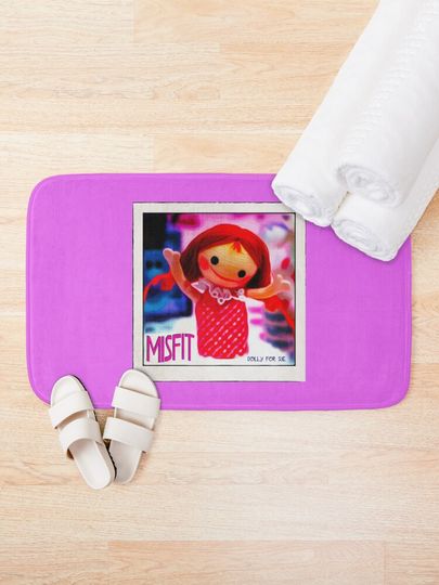 Dolly For Sue • Rudolph's Misfit Toys Bath Mat