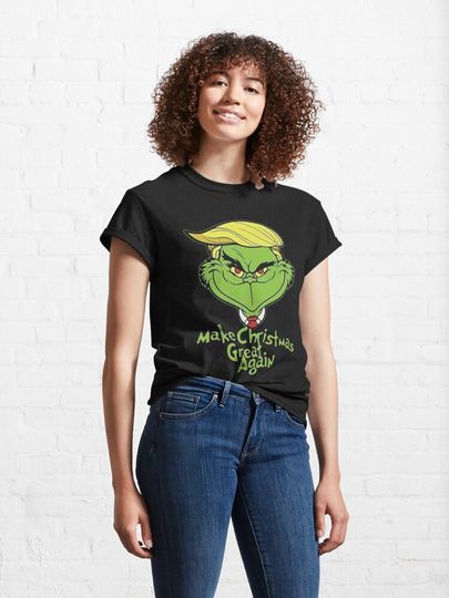 Make Christmas Great Again - Funny funny character Political Satire Classic T-Shirt