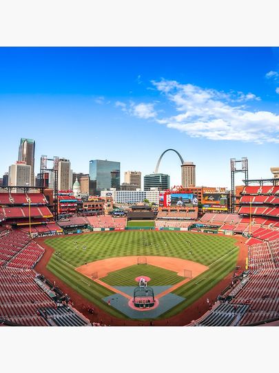 Busch Stadium Pillow