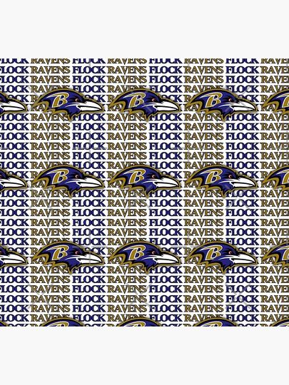 Baltimore Ravens head ravens Flock Socks, Gift For Fan