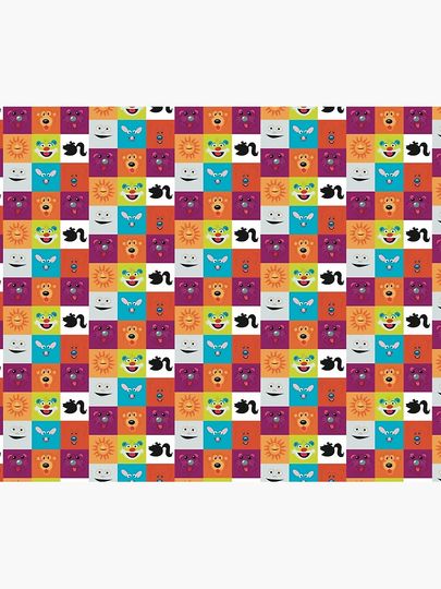 Bear in the big blue house Throw Blanket