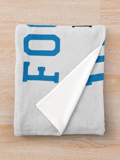 Detroit Lions Football Est 1929 Throw Blanket
