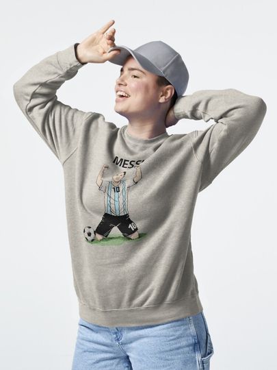 Messi is the goat Pullover Sweatshirt