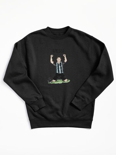 Messi is the goat Pullover Sweatshirt