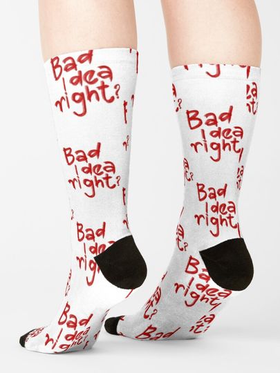 Olivia Bad Idea Right Socks