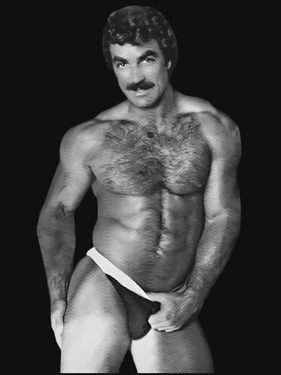 Naked Tom Selleck Tank Top