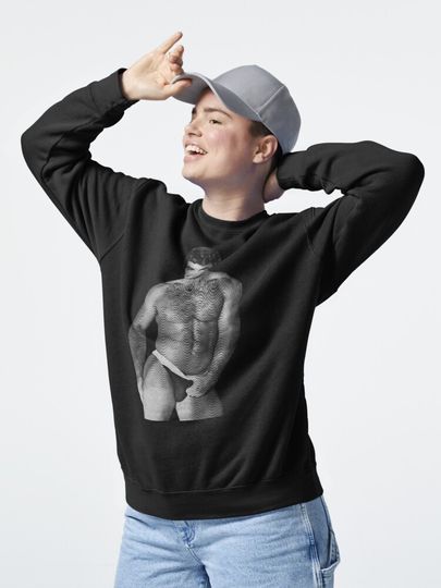 Naked Tom Selleck Pullover Sweatshirt