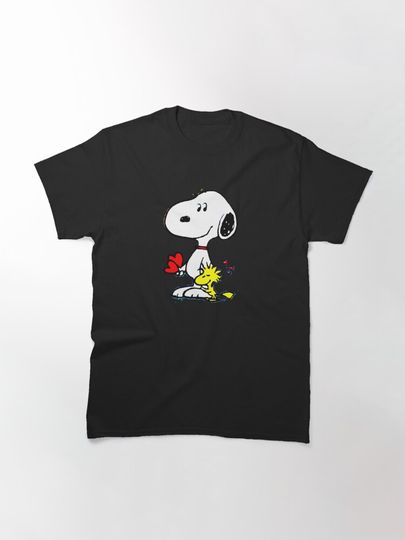 Pinky Pink Snoopy Classic T-Shirt