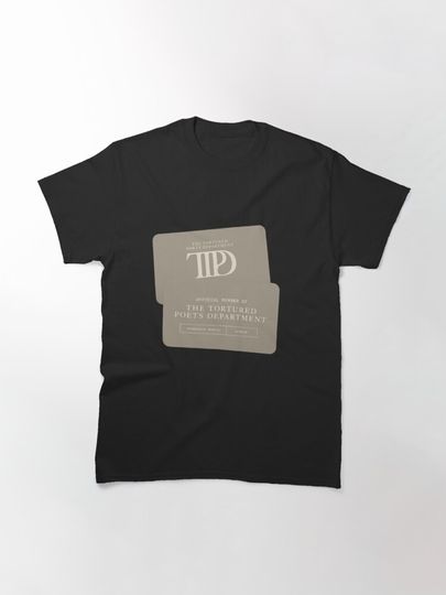 Taylor TTPD Membership Card Classic T-Shirt