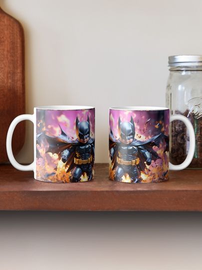 Baby Batman Coffee Mug, Hero mug