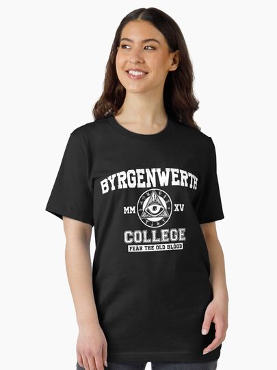 Byrgenwerth College (White Text) Essential T-Shirt