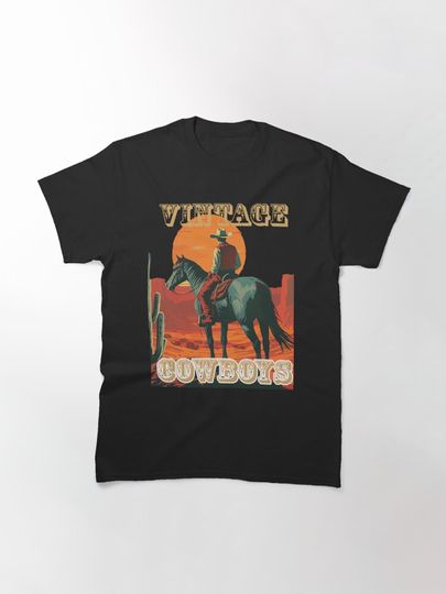 90s Rodeo Shirt, Cowboy Shirt, Western Cowboy Tshirt