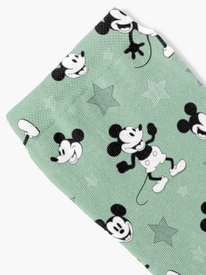 Steamboat Mickey pattern Socks