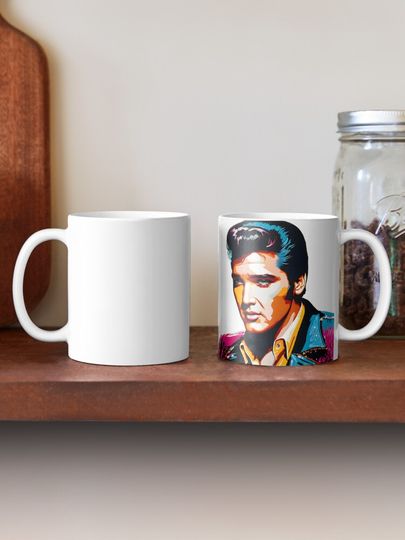 Elvis Presley Jailhouse Rock Coffee Mug