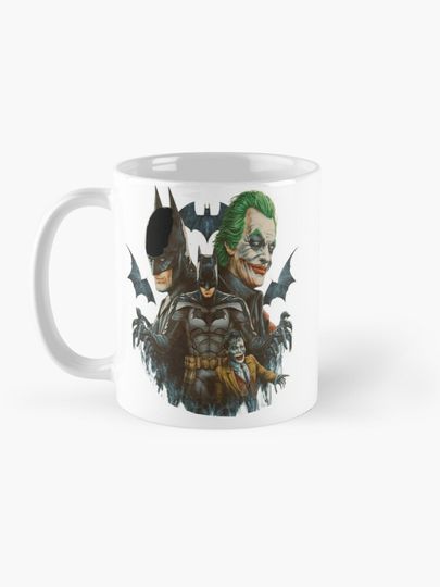 Batman & Jocker Coffee Mug, Hero mug