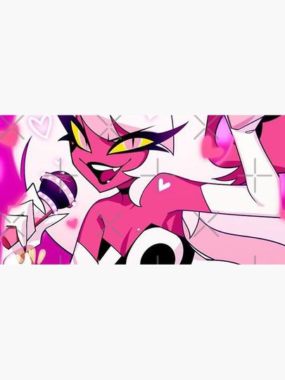 Helluva Boss Hazbin Hotel Desk Mat, Hazbin Hotel Decor