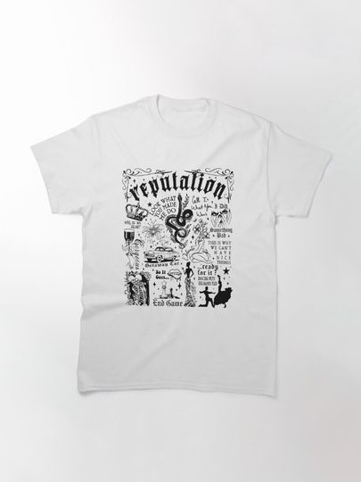 Taylors Version Reputation Album Classic T-Shirt