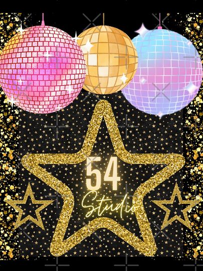 Studio 54 disco ball Oversized T-Shirt