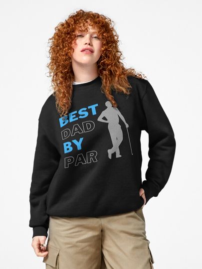 Best Dad By Par Sweatshirt, Golf Sweatshirt, Disc Golf