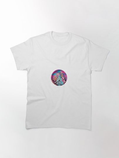 Colorful Monster Art Classic T-Shirt – Fun Casual Streetwear Graphic Tee