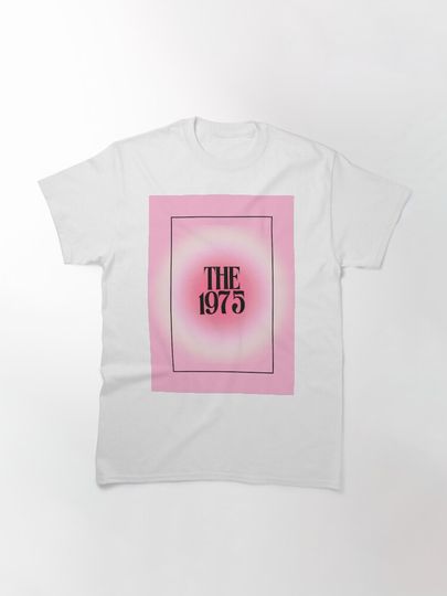 The 1975 Neon Pink Rectangle Classic T-Shirt