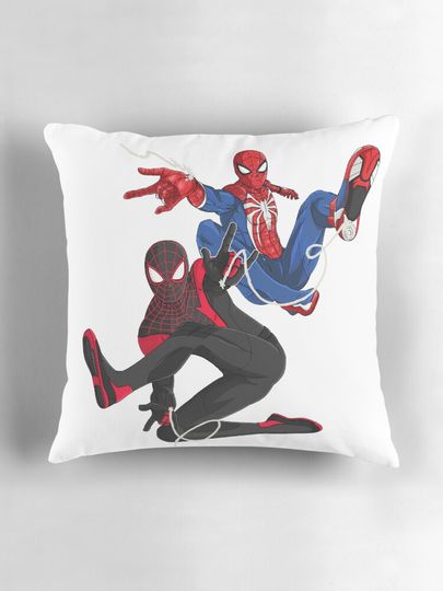 Game verse spideys Pillow