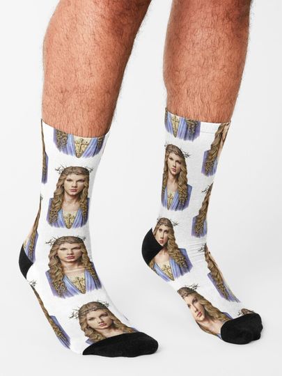 Jesus Taylor Socks, Gifts for Fan